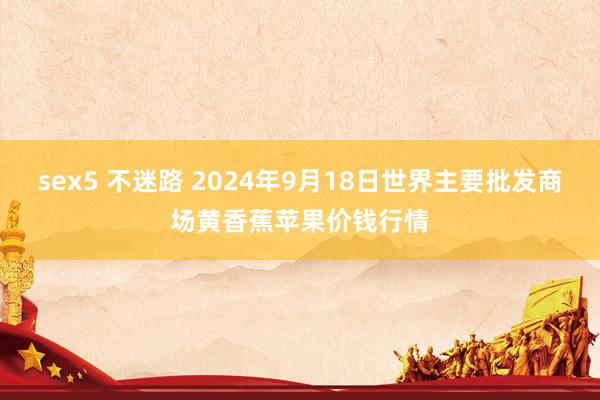 sex5 不迷路 2024年9月18日世界主要批发商场黄香蕉苹果价钱行情