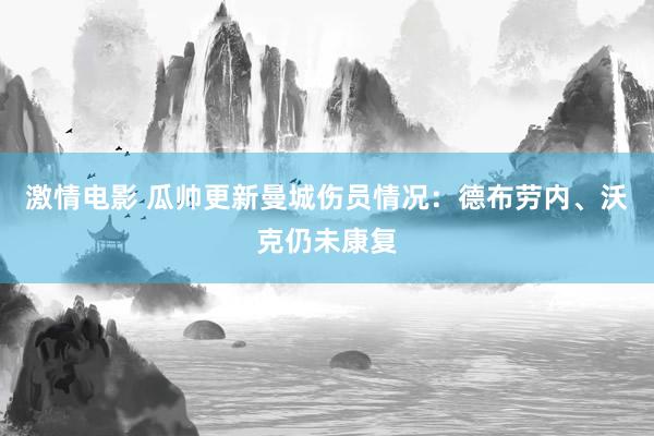 激情电影 瓜帅更新曼城伤员情况：德布劳内、沃克仍未康复