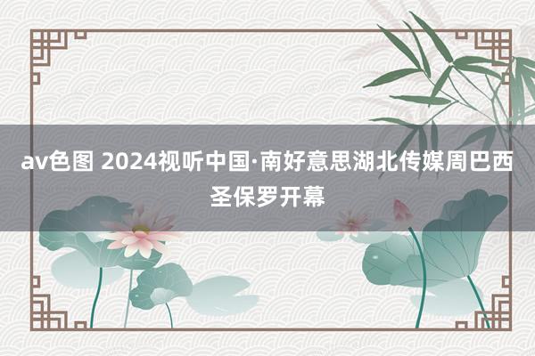 av色图 2024视听中国·南好意思湖北传媒周巴西圣保罗开幕